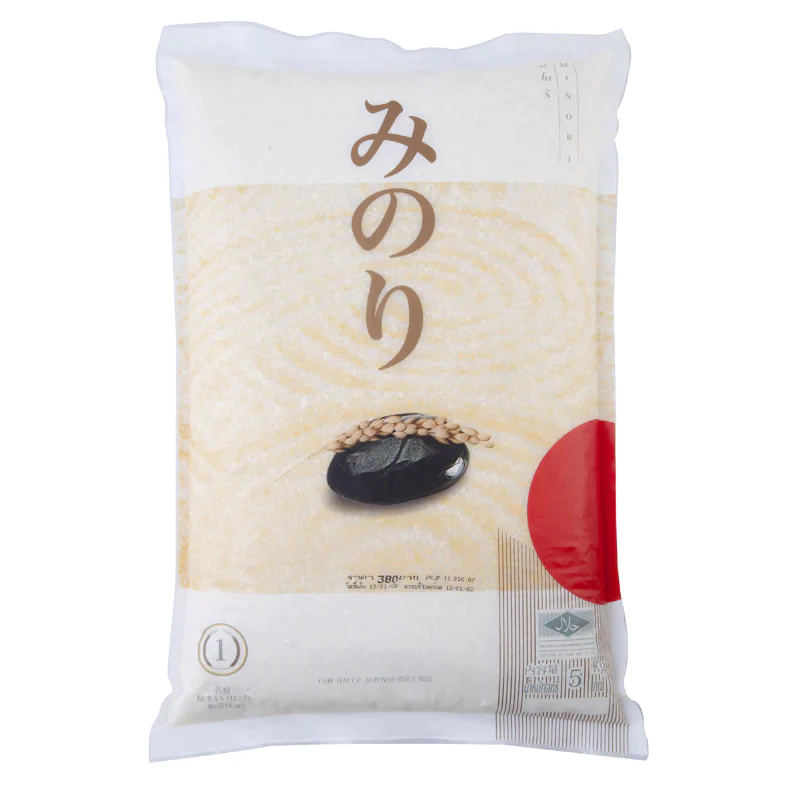 มิโนริ ข้าวญี่ปุ่น 5 กิโลกรัม - Japanese Rice 5kg Minori brand