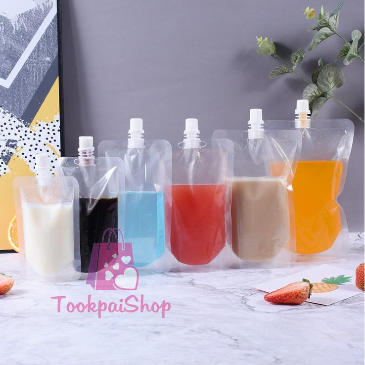 ถุงใส่ของเหลวอเนกประสงค์ ขนาด100,200,300 ml (Food Grade) ทนความร้อนดี tp99