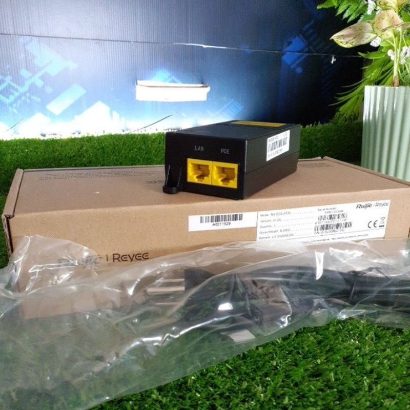 Ruijie RG-POE-AT30 POE Injector POE+ 52VDC 30W Port Gigabit *ออกใบกำกับภาษีได้*