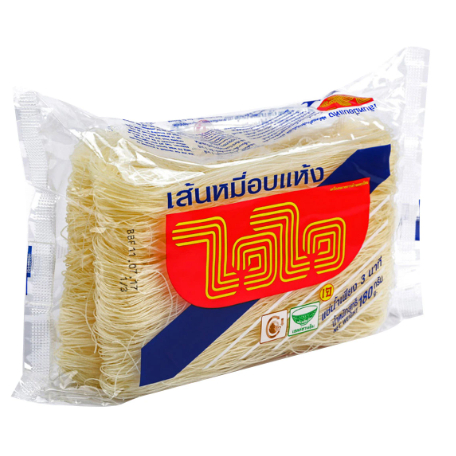 เส้นหมี่อบแห้ง ตรา ไวไว 180 กรัม x 12 ห่อ