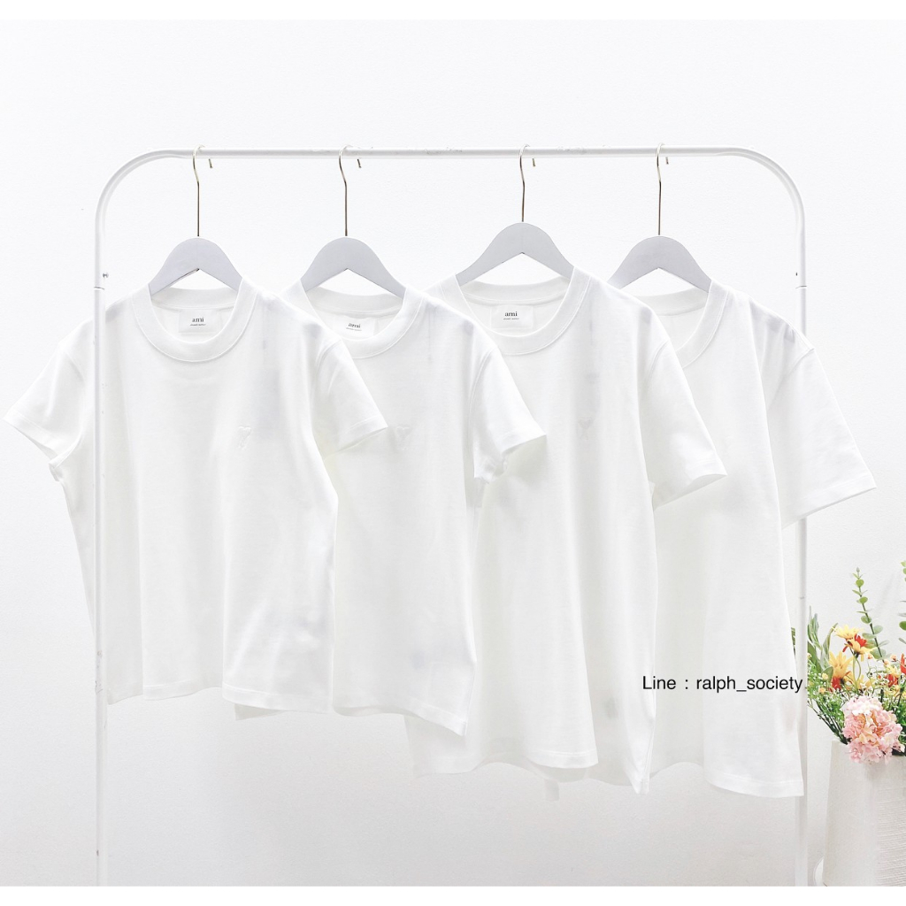 AMI PARIS T-Shirt (White)