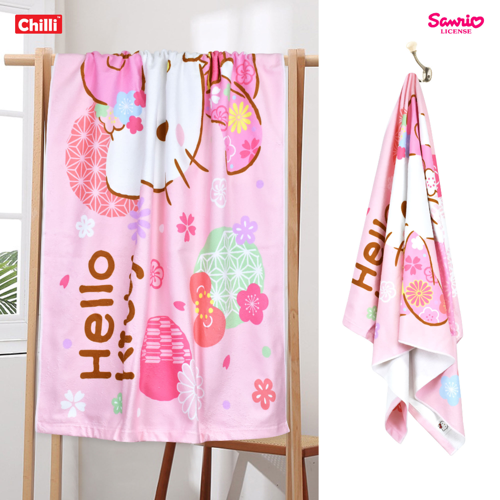 ผ้าขนหนูนาโน ลิขสิทธิ์แท้ My melody , Rilakkuma , Kitty , Twin star , Kero , Cinnamoroll , Snoopy ขนาด15x30และ 27x54นิ้ว รูปที่ 7