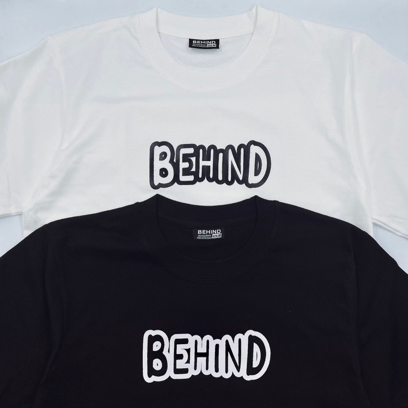 เสื้อยืด BEHIND แขนสั้น Oversize " BHX05 "