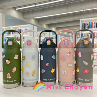 Miss Chayen กระติกน้ำ ขวดนำ้ 1.3L แท้งค์สแตนเลส316 กระติกน้ำ…