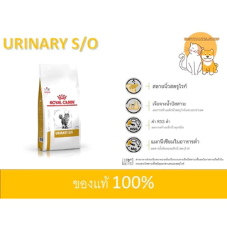 Royal canin Urinary s/o for cat 1.5 kg. Exp.07/2027 สำหรับเป็นนิ่ว