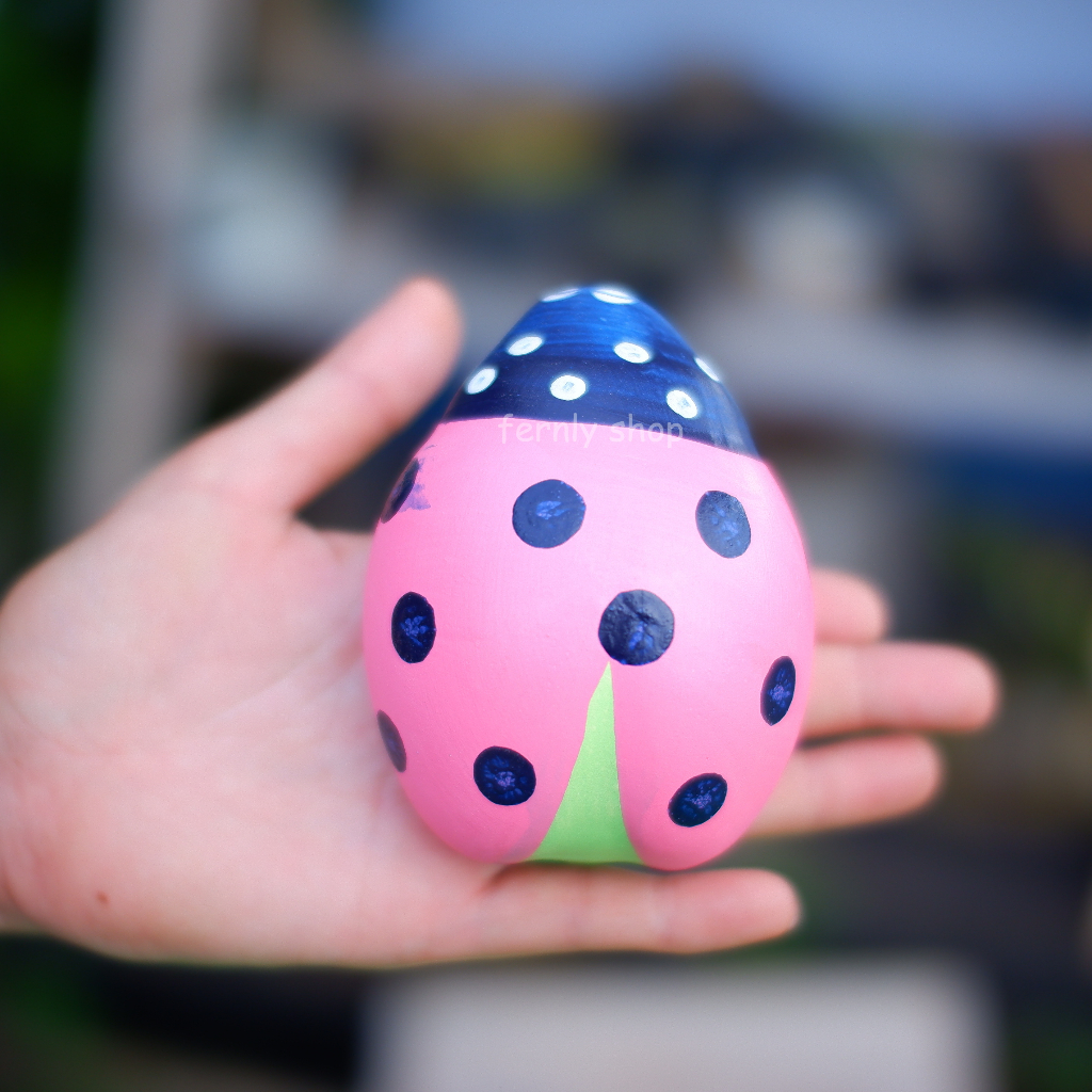 แมลงเต่าทองเชรามิก เต่าทองเกาะ ต้นใม้ - รูปที่ 5