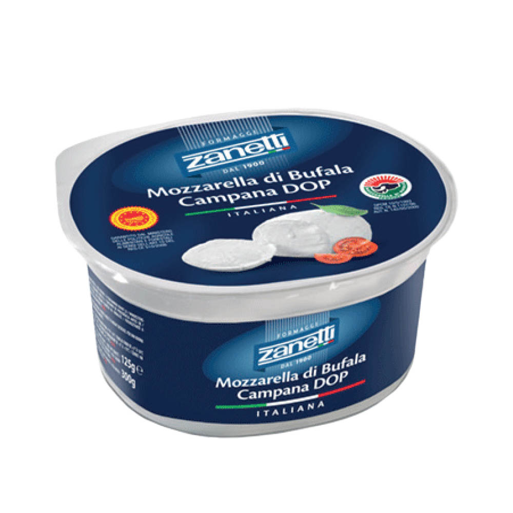 (Zanetti) Mozzarella มอสซาเรลลา125g