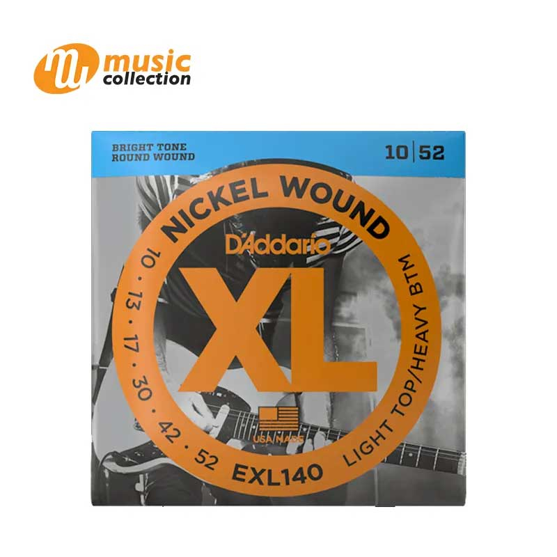 สายกีตาร์ไฟฟ้า D'ADDARIO EXL140 NICKEL WOUND 010-052