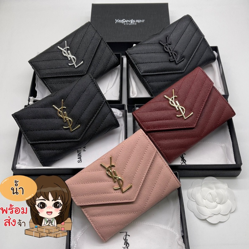 กระเป๋า สตางค์ รุ่น 2 พับ พร้อมส่ง size 5” Grage Hi-end