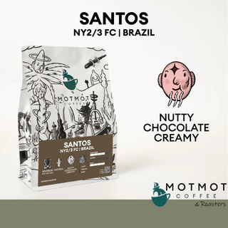 [ขายดี] Brazil Santos NY2/ 3 FC (Natural) | เมล็ดกาแฟคั่ว MOTMOT COFFEE