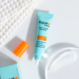 (ของแท้ จากแบรนด์) Aqua+ Series Daily Clear Defense 7 g. ครีมแต้มสิว สำหรับผิวมีแนวโน้มเป็นสิวง่าย