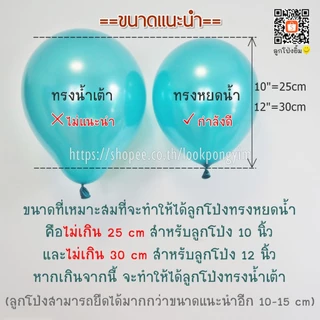 ชุดลูกโป่ง 12นิ้ว (เซตลูกโป่ง 30ใบ) ลูกโป่งวันเกิด ลูกโป่งเมทัลลิค ลูกโป่งมุก ลูกโป่งกลิตเตอร์ Confetti