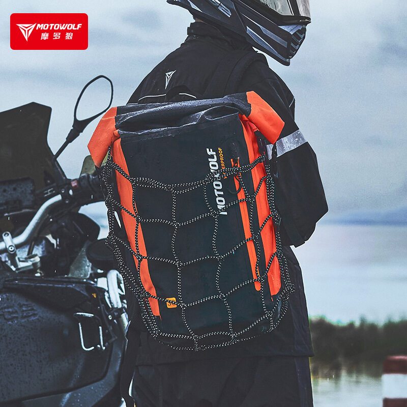 Motowolf MDL0714 กระเป๋าเป้สะพายหลังกันน้ำอย่างดี MDL 0714