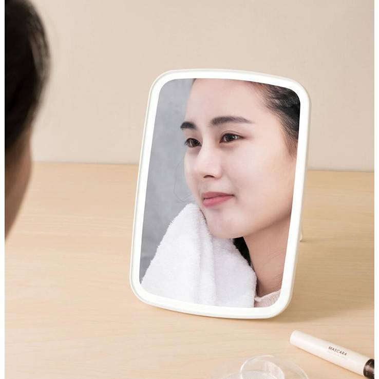 [มีรุ่นใหม่ไฟ 3 สี] กระจกแต่งหน้า Jordan & Judy LED Lighted Makeup Mirror กระจกแต่งหน้ามีไฟ LED