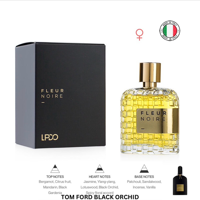 น้ำหอม LPDO Fleur Noire Edp intense 100ml Unisex โคลน TF black orchid ราคา ถูกที่สุด ดีลบีเคเค