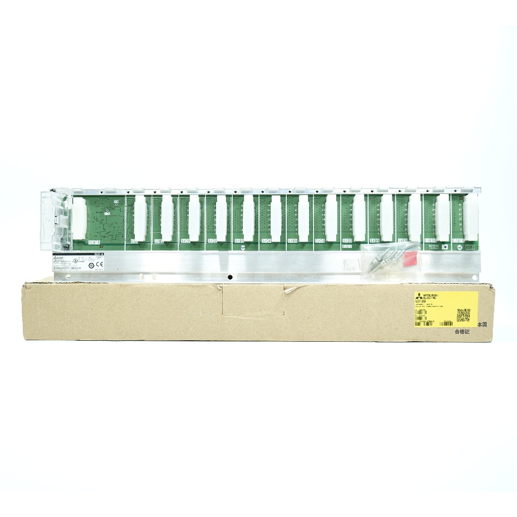 Q312B MITSUBISHI Q312B PLC Q312B MAIN BASE UNIT Q312B PLC Q Series 12 Slots, Base unit power supply 