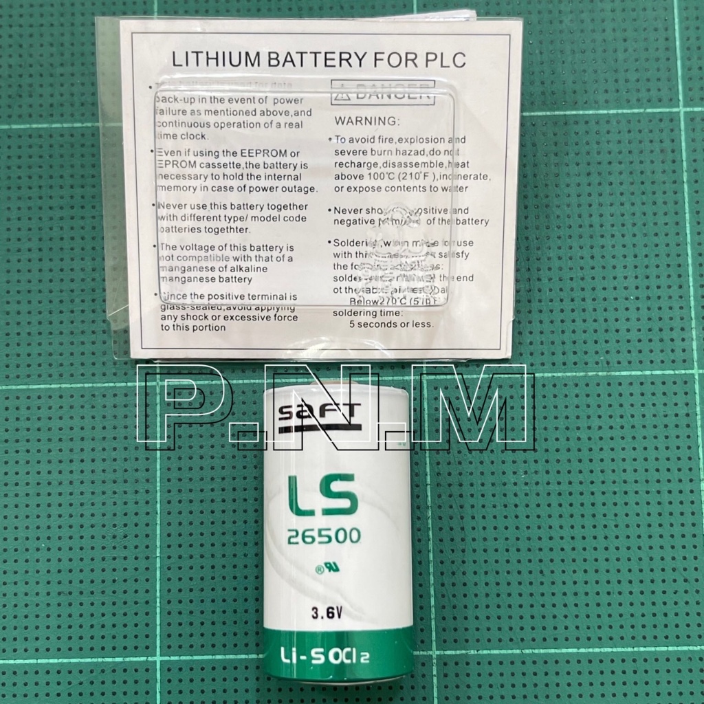 LS26500 3.6V SAFT ไม่มีขา