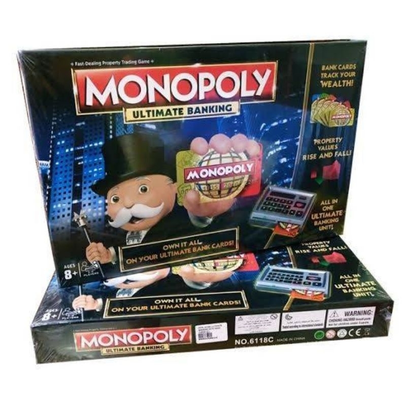 Monopoly Ultimate  Banking เกมส์กระดานแบบบัตรเครดิต  เกมส์ขายดีที่สุด📢🎊