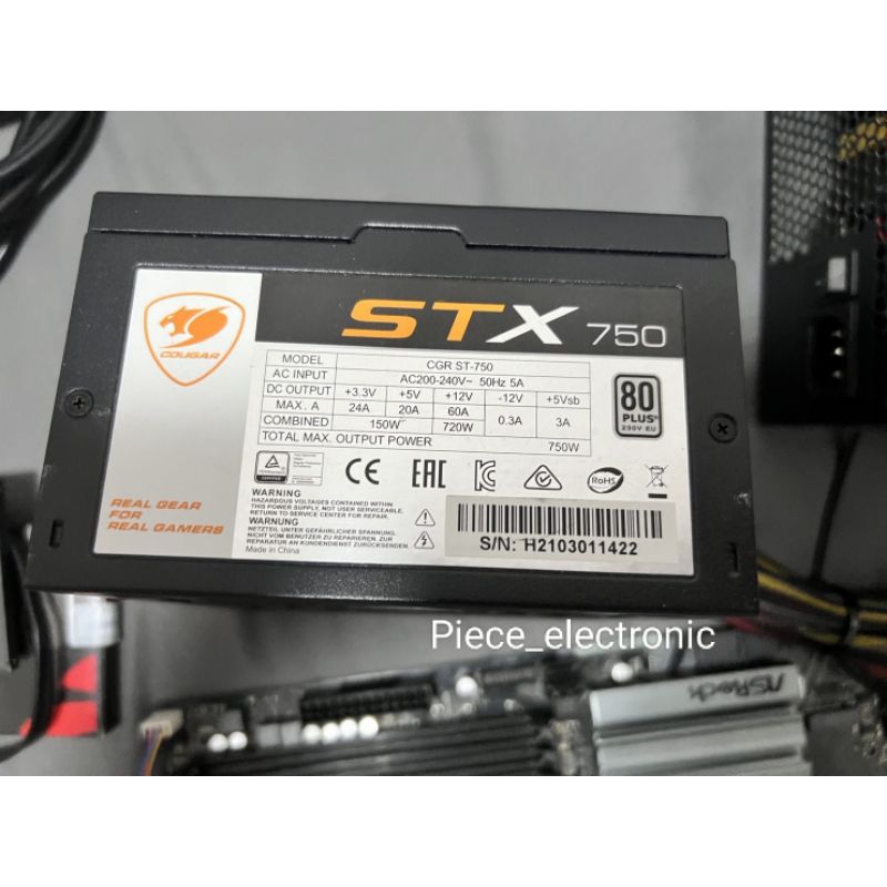 PSU Cougar STX750 80+