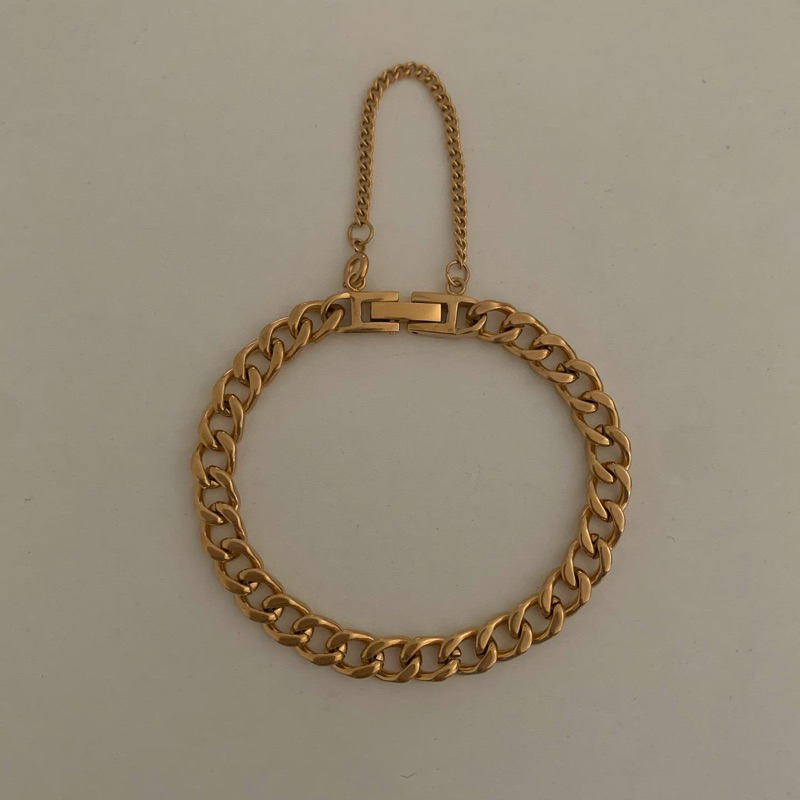 HER OBJECTIVE_HER PEPÉ CHUNK CHAIN BRACELET