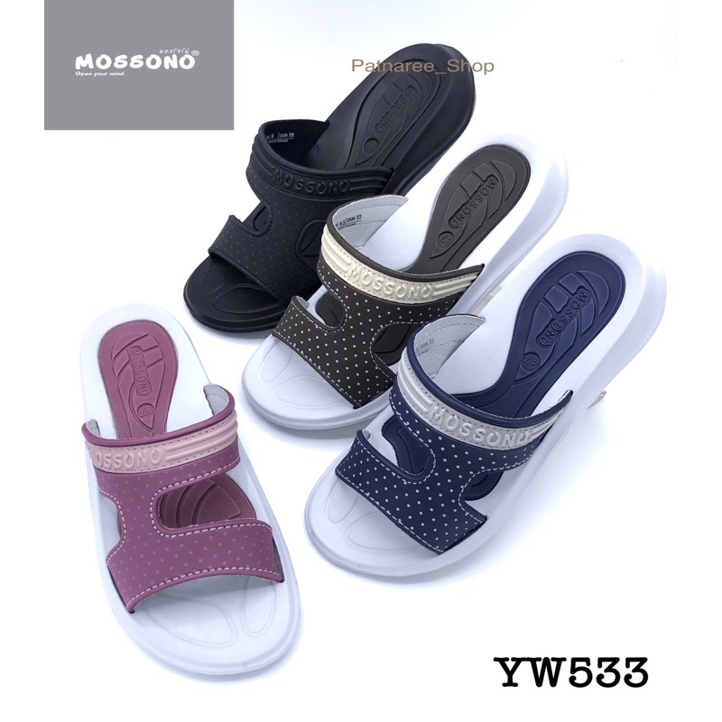 ⭐️พร้อมส่ง⭐️Mossono รุ่น YW533 รองเท้าแตะ รองเท้าลำลอง ไซส์ 35-39