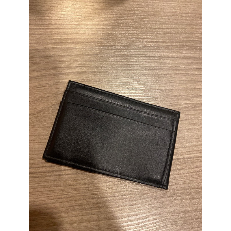 กระเป๋าใส่บัตร กระเป๋าใส่ card Kevin Klein ของแท้ มือสอง สีดำ