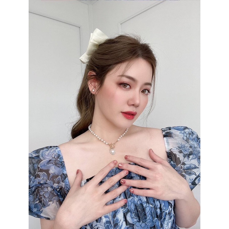 ส่งต่อ เสื้อแขนบอลลูนสีฟ้า แบรนด์ lalamer