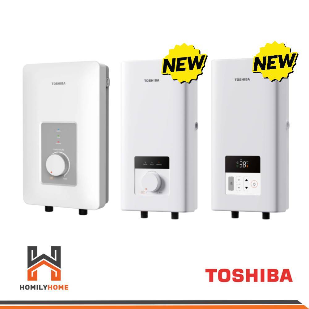 TOSHIBA เครื่องทำน้ำอุ่น TWH-38WTH 3800W TWH-45WTH 4500W TWH-38MFNTH TWH-48MFNTH TWH-38EFNTH TWH-48E