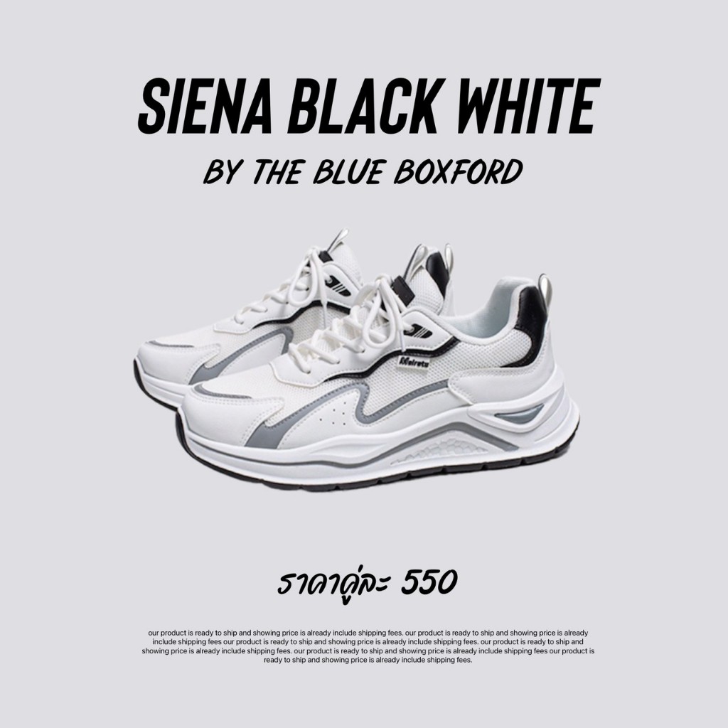 The blue boxford - siena รองเท้าผ้าใบ