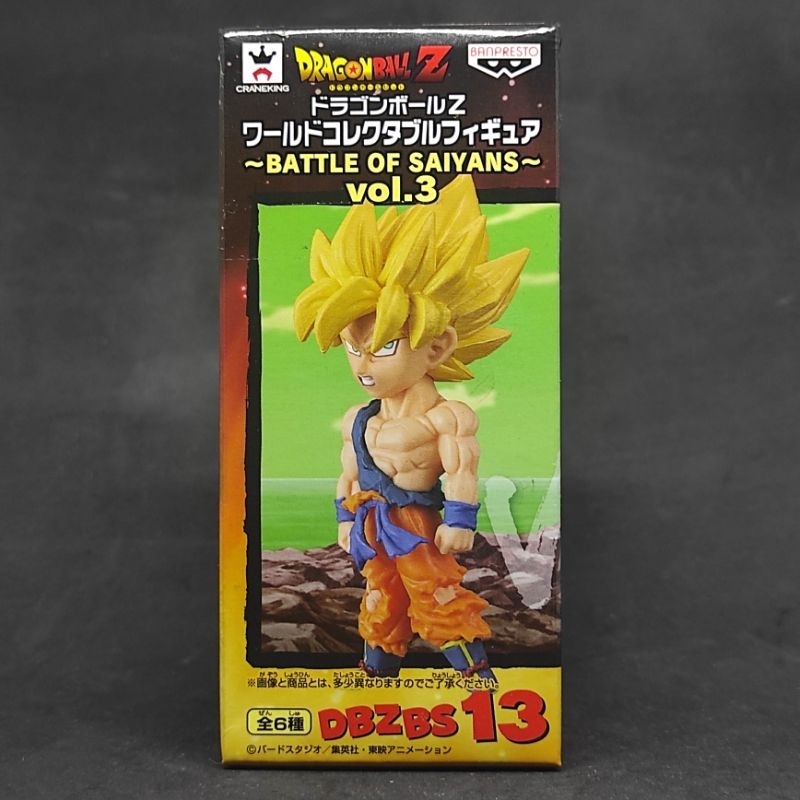 🇯🇵🐉⚽ Dragonball ดราก้อนบอล WCF Battle of Saiyans Vol.3 DBZBS13 Supersaiyan Goku ซุปเปอร์ไซย่า โกคู
