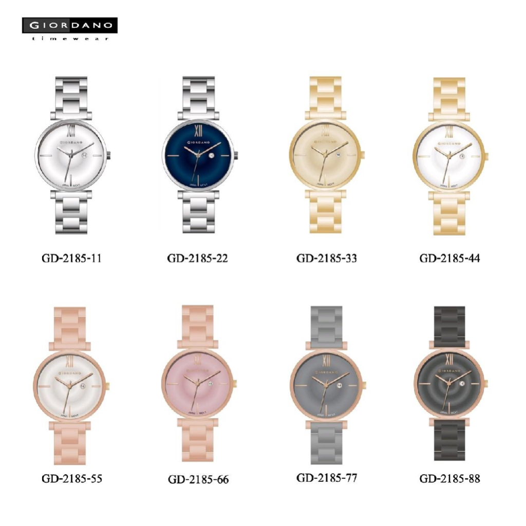 Giordano นาฬิกาข้อมือ รุ่น 2185 สำหรับผู้หญิง