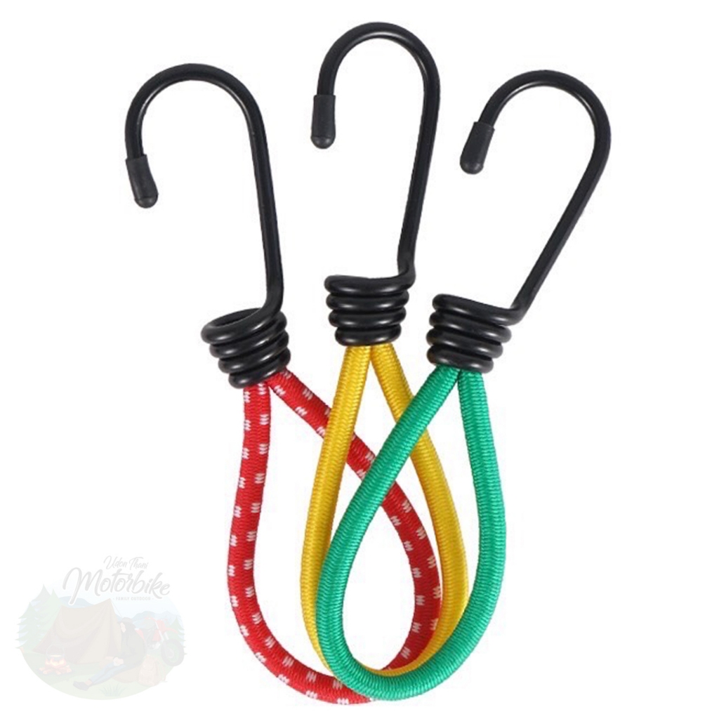 ตะขอเต็นท์ยืดหยุ่นเชือก ขนาด 15ซม. พร้อมส่ง 69.-/3ชิ้น