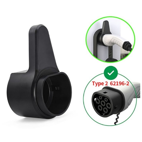 พร้อมส่ง!!ที่แขวนสายชาร์จ รถยนต์ไฟฟ้า ตะขอแขวนชาร์จ EV แบบติดผนัง ที่ชาร์จ ที่เก็บสา