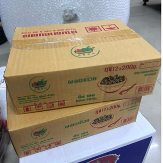(ยกลัง12ถุง) ผงเฉาก๊วย ติ่งฟง 200ก. ผงเฉาก้วย ติ่งฟง ราคาส่ง **โฉมใหม่**exp. 05/2027