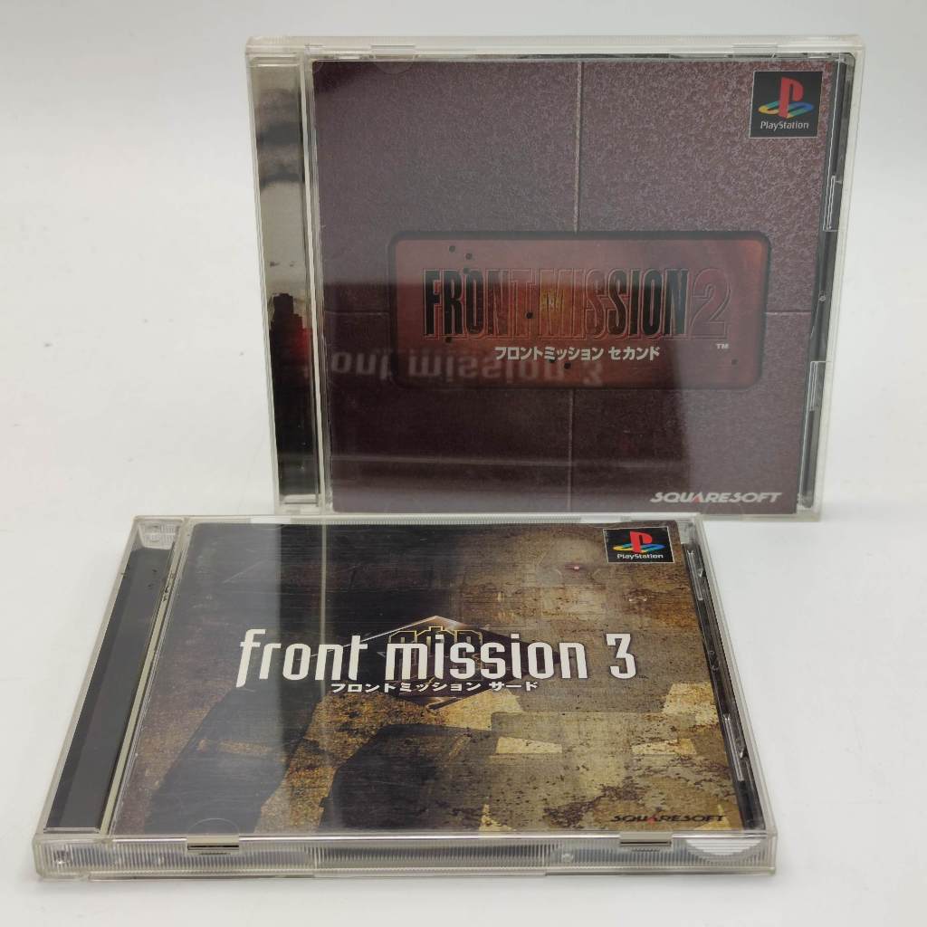 FRONT MISSION 2 + 3 แผ่นสภาพดี PlayStation [PS1]