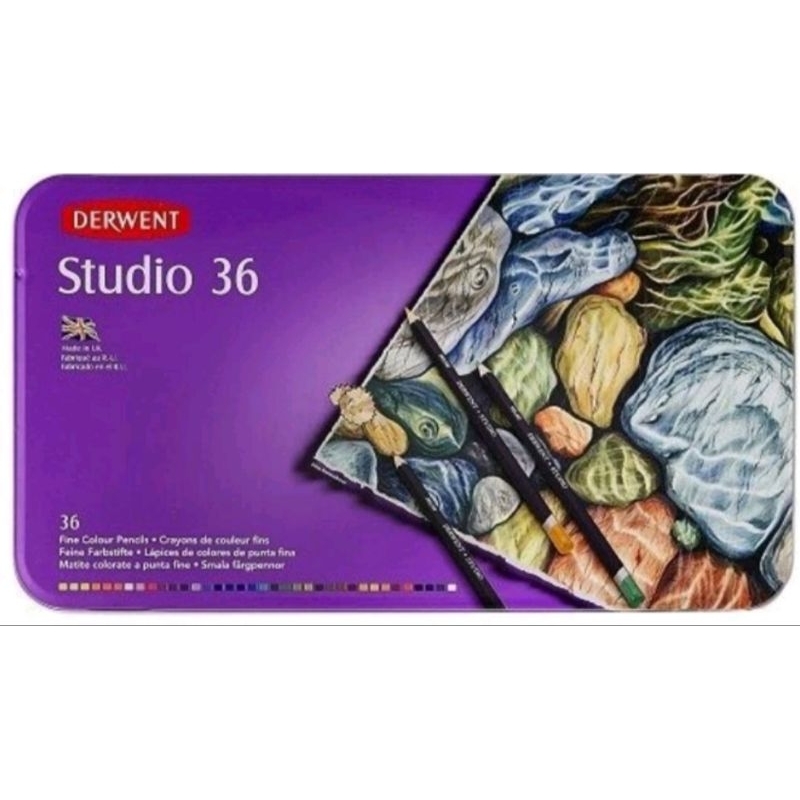 สีไม้ Derwent Studio 36 สี และ 72 สี