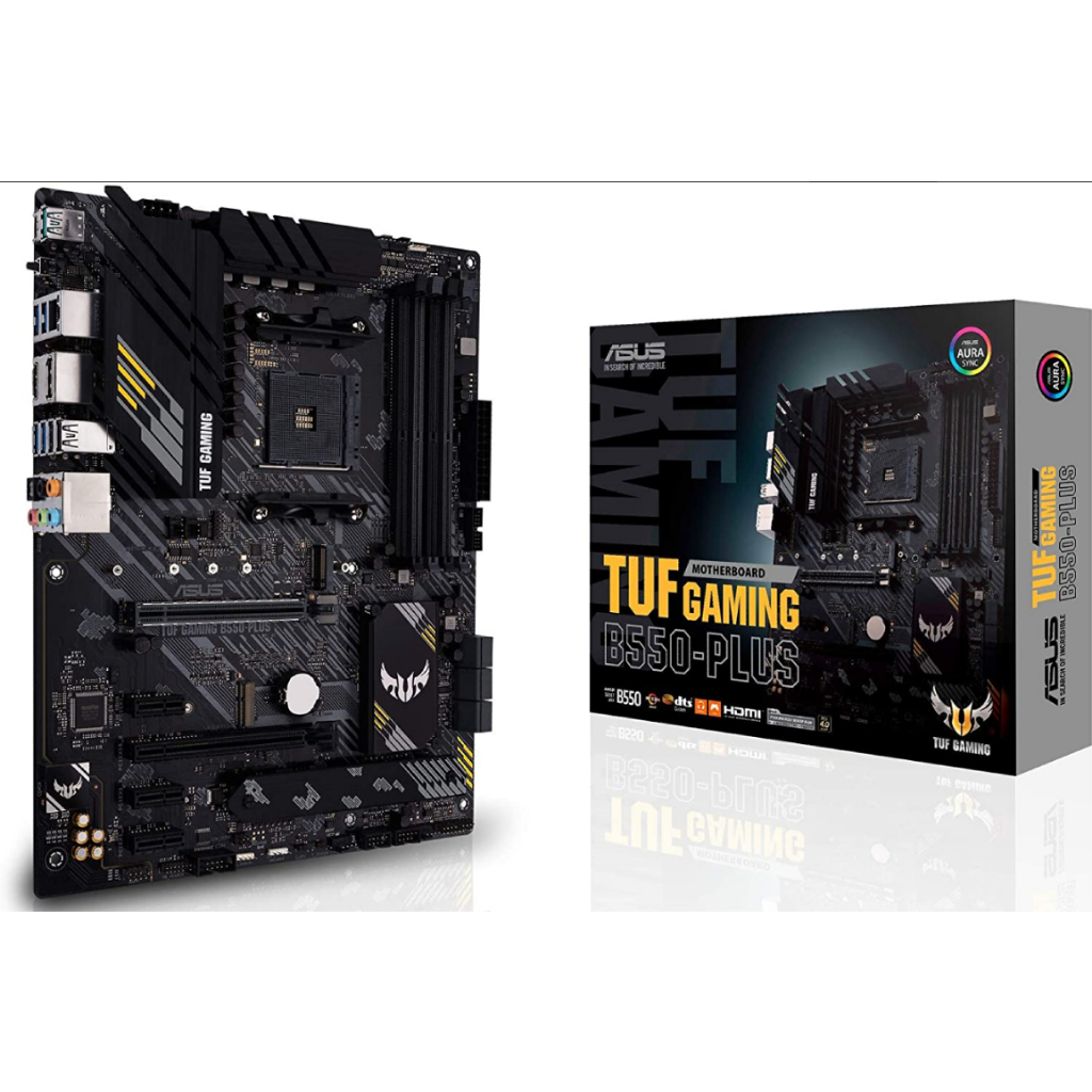 MAINBOARD (เมนบอร์ด) AM4 ASUS TUF B550-PLUS GAMING ตัวท็อป พร้อมส่ง