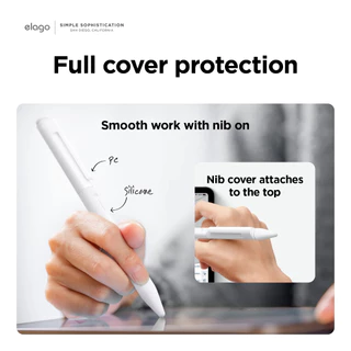 elago Pencil Clip Case for Apple Pencil Pro / 2nd เคสสำหรับใส่ปากกา มีคลิปหนีบและที่กันหัวปากกา