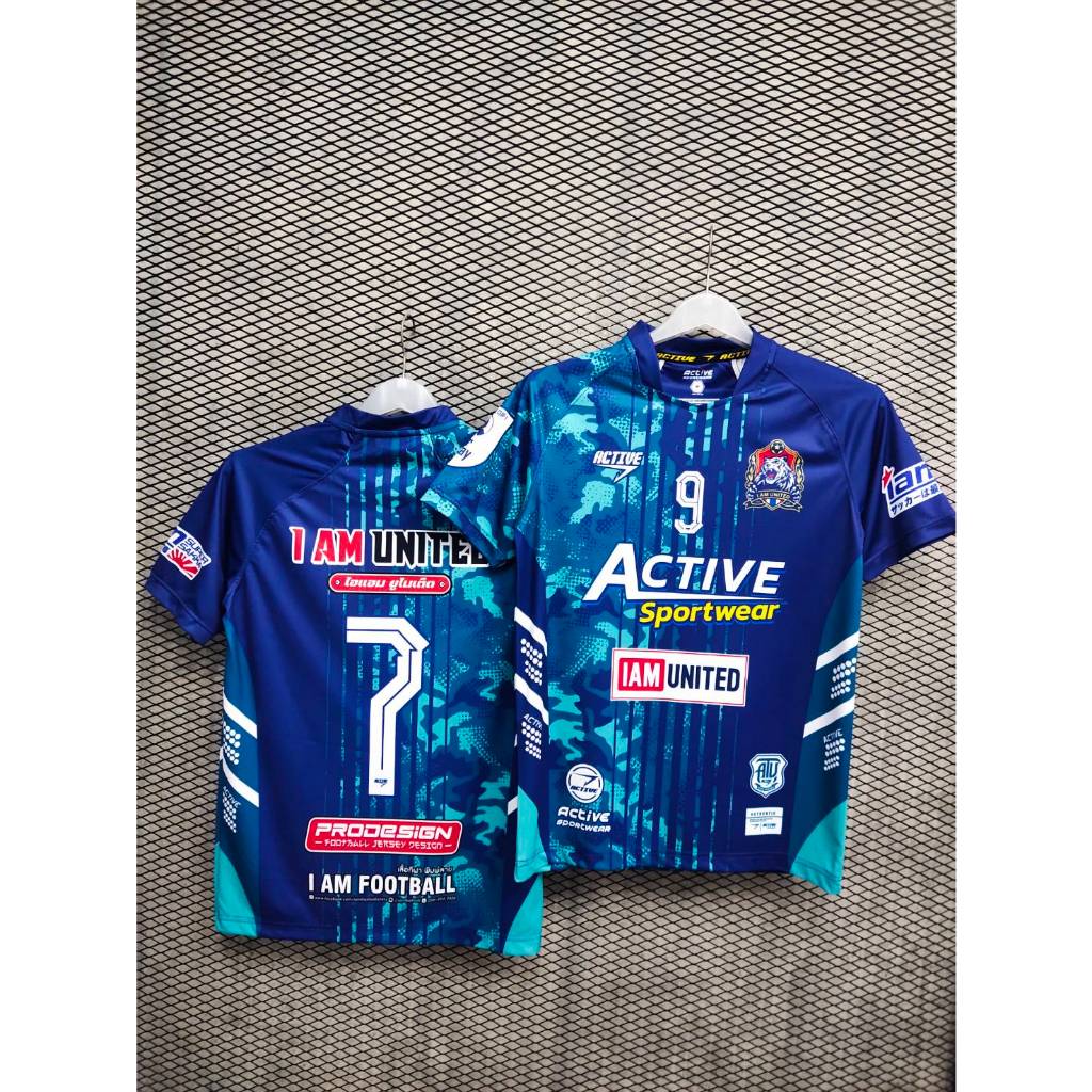 เสื้อกีฬาพิพม์ลายคอห้าเหลี่ยมเล็ก สีสดซักแล้วสีไม่ตกรับประกันจากแบรนด์ Y-0172