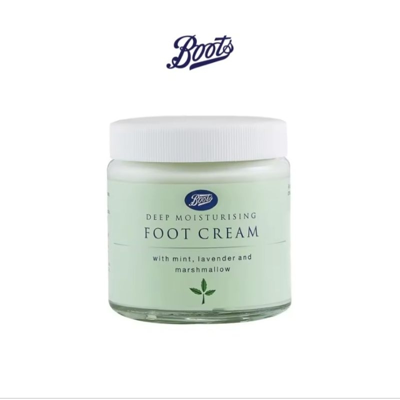 ครีมทาเท้า BOOTS FOOTCARE บู๊ทส์ ดีพ มอยส์เจอไรซิ่ง ฟุต ครีม 100 มล.