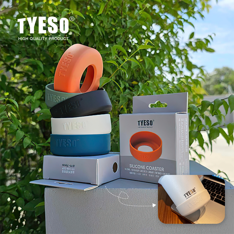 ยางรองแก้ว TYESO(แท้) ยางรองก้นกระติกน้ำขนาด 7.1 ซม.-7.7 ซม.