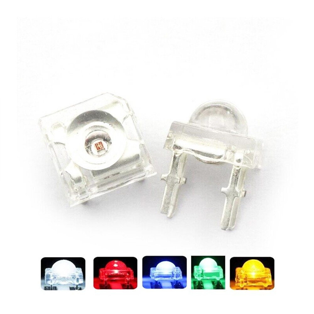 Piranha LED 3mm F3 5mm F5 Diode Light-Emitting-Diode 4-pin Piranha Red Green Blue White