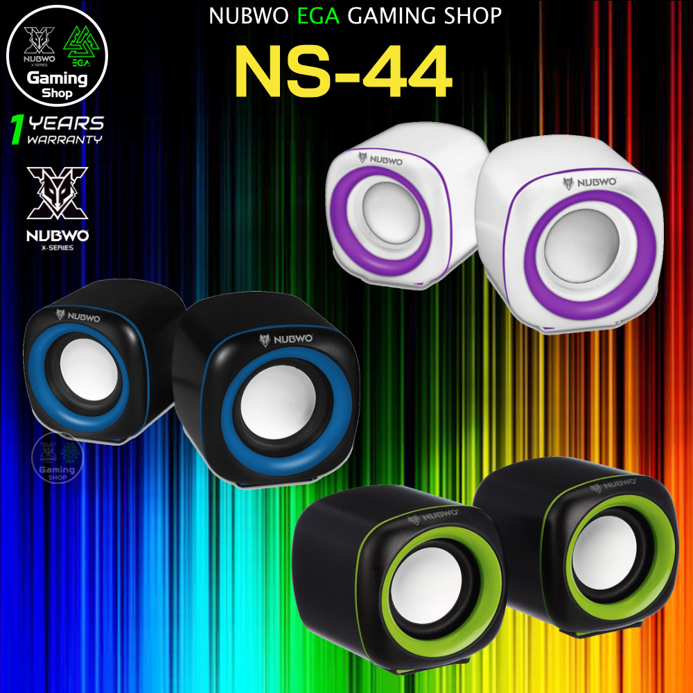 GAMING NUBWO NS-44 HiFi SPEAKER COMPUTER MOBILE PHONE ลำโพงคอมพิวเตอร์ มือถือ โทรทัศน์ เสียงดี พร้อมปรับระดับเสียง
