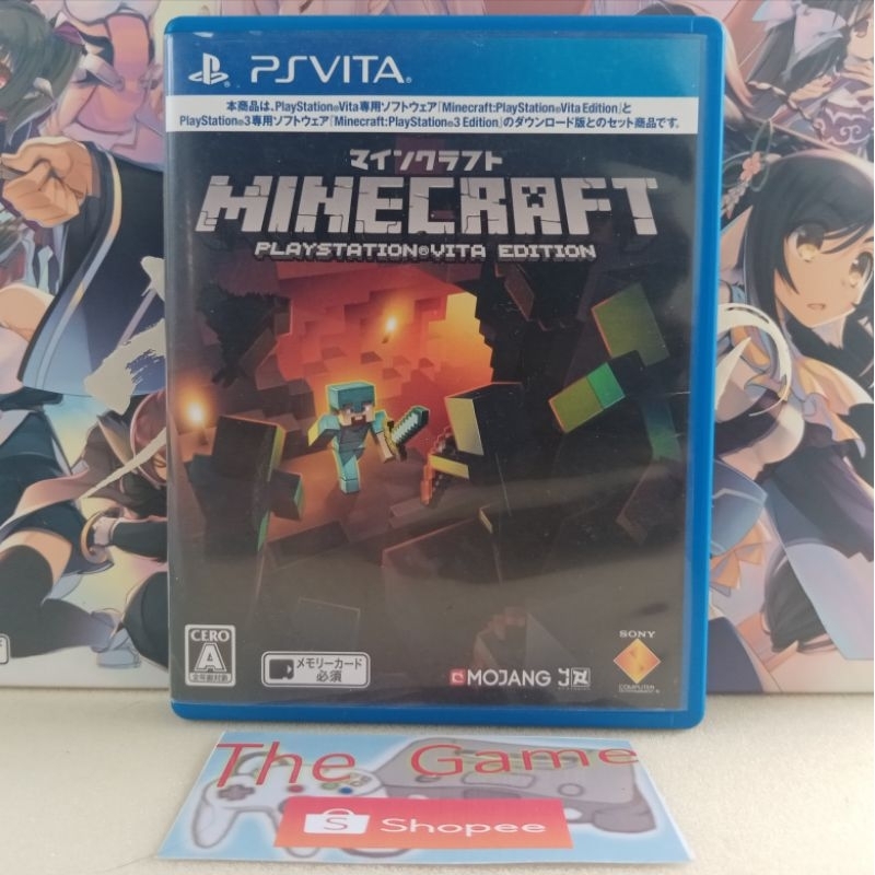 (PSVITA)​ ตลับ​เกมส์​ PSVITA​ MINECRAFT Plastation Vita Edition​(English)​ZONE​2