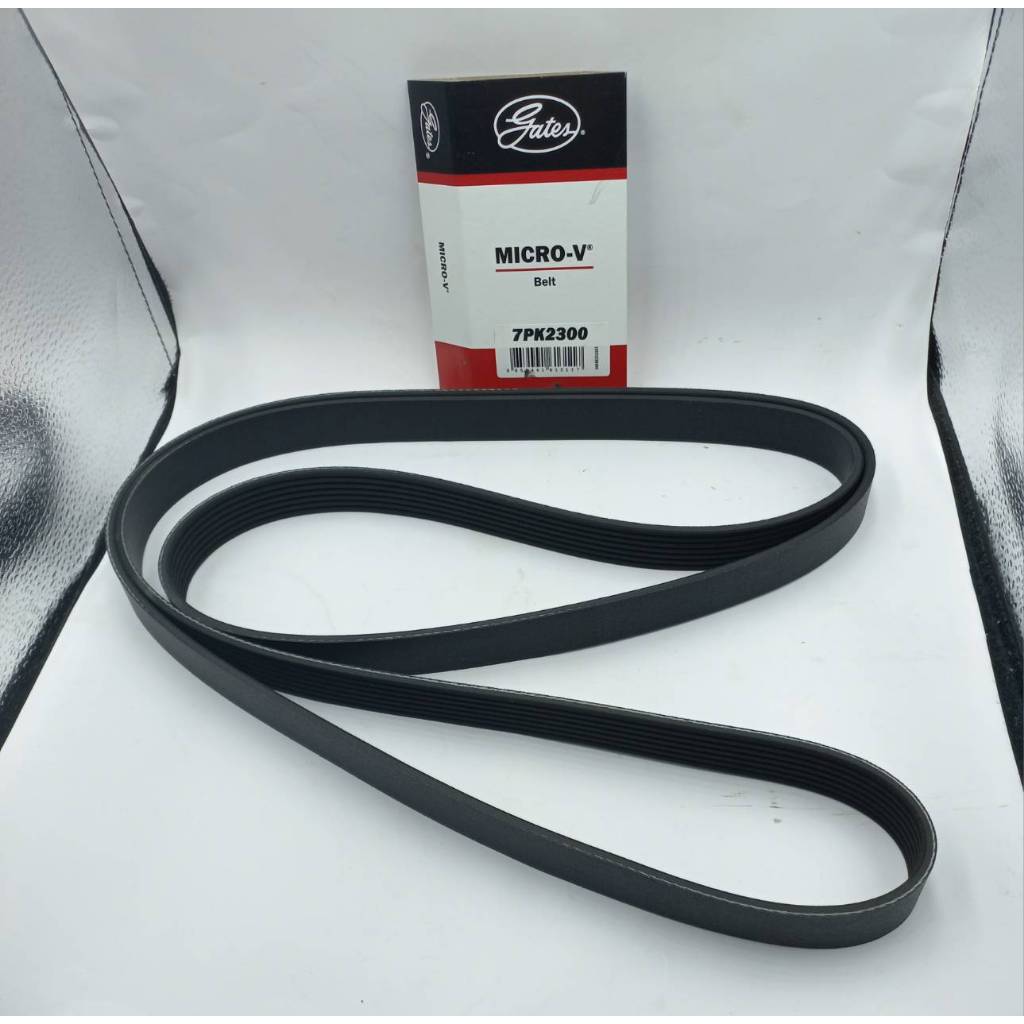 สายพาน GATES  สายพานหน้าเครื่อง TOYOTA VIGO / FORTUNER / รถตู้ Commuter เครื่องเบนซิน  2TR /  INNOVA