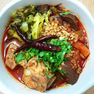 พริกน้ำเงี้ยวสูตรโบราณชนิดเข้มข้น500กรัม