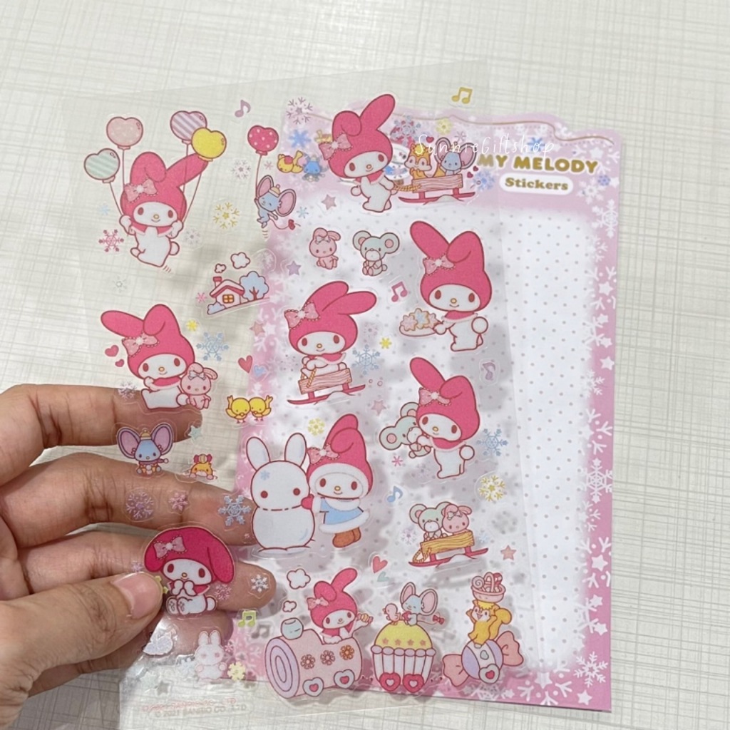 สติกเกอร์แผ่น ลายการ์ตูน 15.5x10.3cm