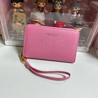 ฟรีธูปแผ่นทองกระเป๋าสตางค์ใบสั้น กลาง ยาวซิปรอบ ซับในสีแดง มีช่องซิปใส่เหรียญ