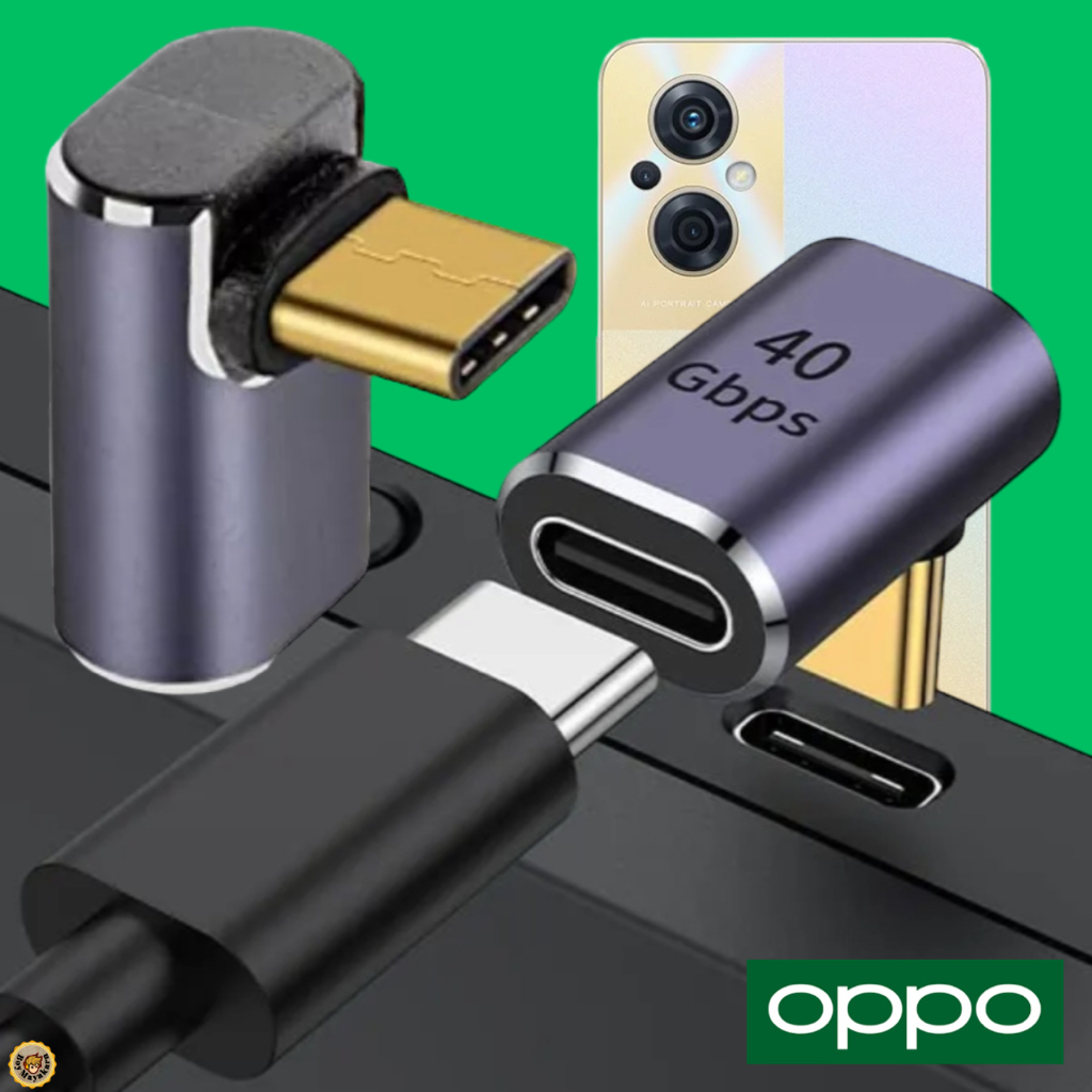 อะแดปเตอร์ ตัวแปลง ต่อ สายชาร์จ  Adapter Usb-C to Type-C Game รองรับการชาร์จ 100W ถ่ายโอนข้อมูลรวดเร