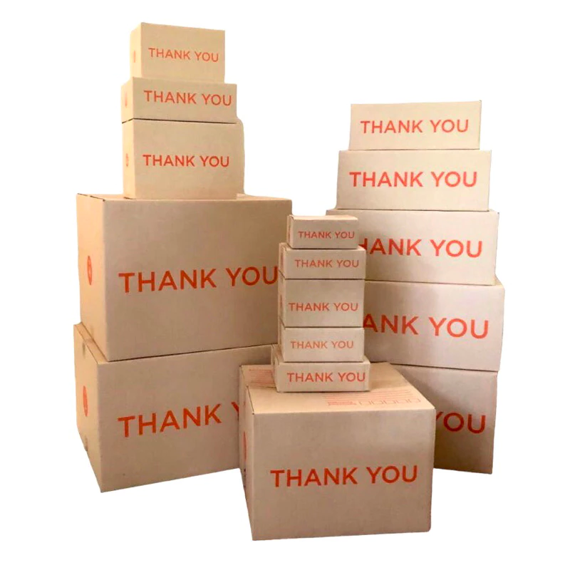 กล่องพัสดุThankyouขนาด0 00 A AA 2A B 2B C 2C CD D E FS L ไม่รองรับส่งด่วน